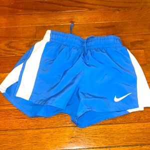 Nike shorts! Beautiful rich blue color! Perfect for any sport!